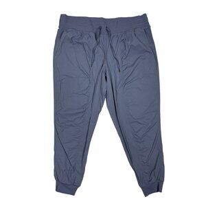 Lululemon Dance Studio Mid-Rise Joggers Full Length 18 Blue Lightweight Pants